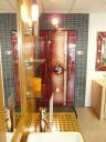 douche a l'italienne bertron creation kopper glass verre